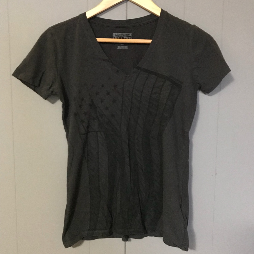 Converse V-Neck Graphic Tee